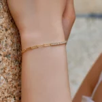 Büroklammer Tennis Armband – Bild 3