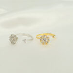 Purelovely Sunflower Ring | 925 Silber