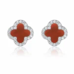 Aurora Klee Ohrstecker | Sterling Silber