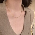 Belle Klee Halskette | Sterling Silber – Bild 2